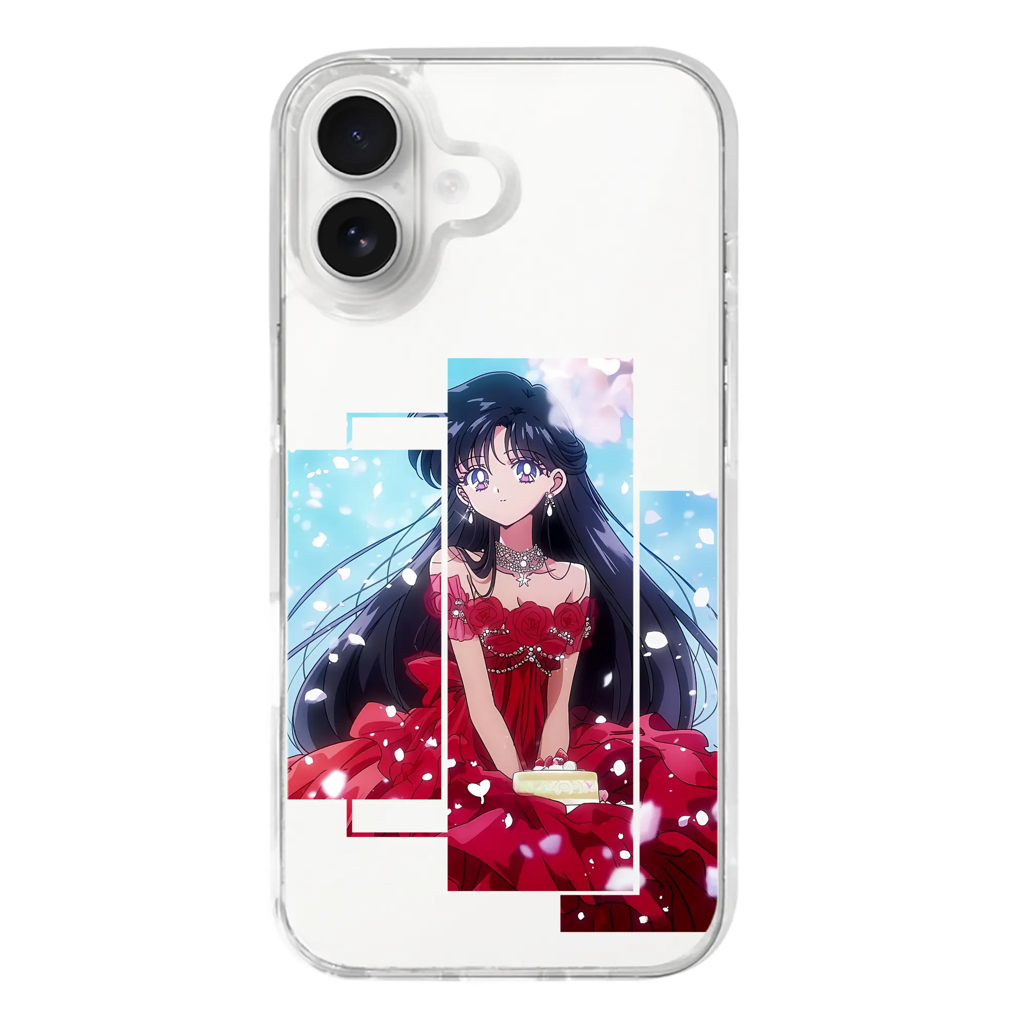 美少女戦士セーラームーン グッズ 火野 レイ - iPhone 17シリーズ 透明スマホケース – 薄型・耐衝撃・精密フィット保護カバー